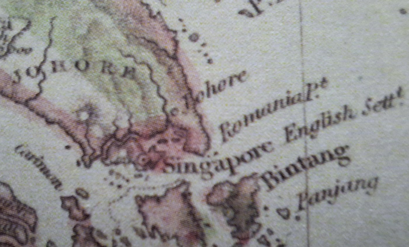 Zoom-in: Romania Pt inked beside Singapore and Bintang at the same scale