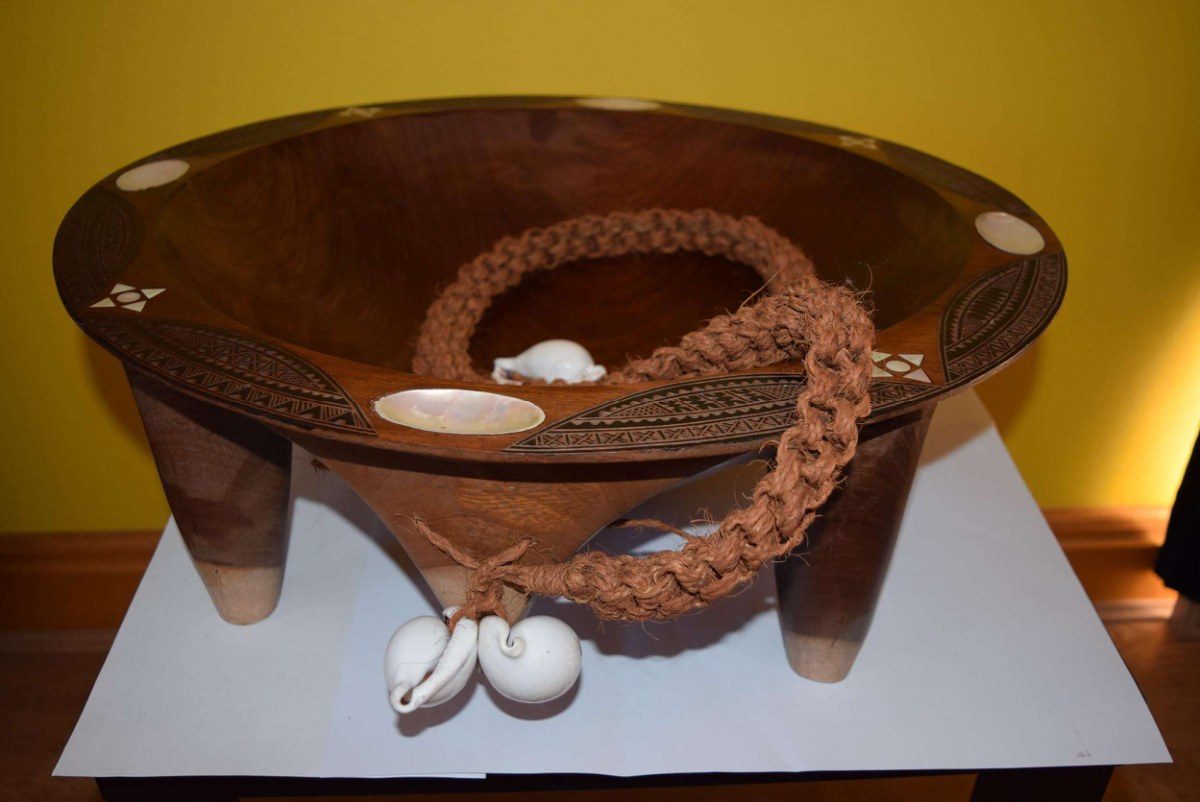 Ceremonial Tanoa (Kava Bowl)