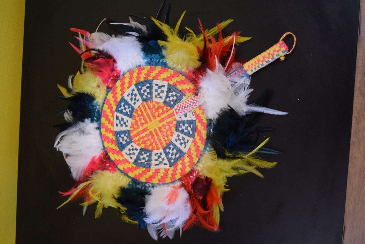 Woven Fan / Handbag